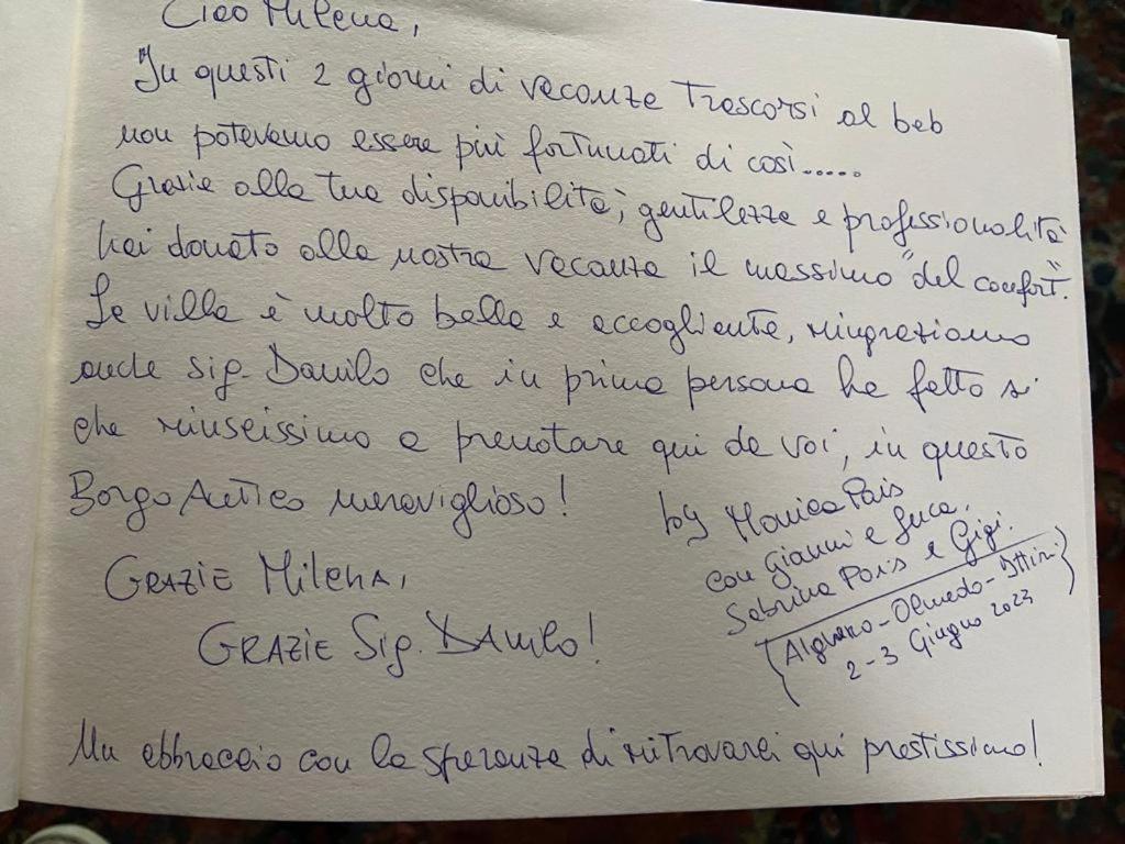 Borgo Antico XIX Sec. Panzió Gesturi Kültér fotó